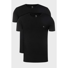 Calvin Klein Pamuklu Regular Fit 2 Pack T Shirt Erkek T Shirt 000NB2221A 001
