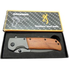 Browning Marka 22,5 cm Çakı Metal Çakmak ve Tesbih ile