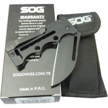 Sog Marka 15 cm Çakı Metal Çakmak ve Tesbih ile