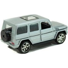 Erzi Metal Mercedes G63 Çek Bırak Model Araba Gri 12 cm