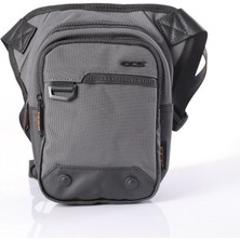 Ççs 31257 Motosiklet Bel Bacak Çantası Gri