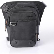 Ççs 31257 Motosiklet Bel Bacak Çantası Siyah