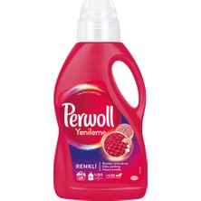 Perwoll Hassas Bakım Sıvı Çamaşır Deterjanı 1L (16 Yıkama) Renkli Yenileme