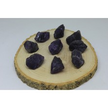 Yaşam Tohumu Ametist Taşı Koyu Renk Ham Parça (14-19GRAM)