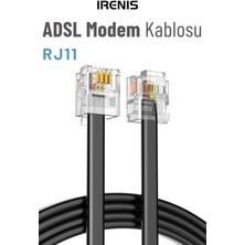Irenıs Adsl Vdsl Modem Kablosu, RJ11 Kablo, Köken Telefon Kablosu 20 Metre