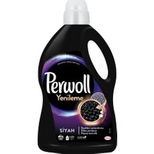 Perwoll Hassas Bakım Sıvı Çamaşır Deterjanı 4 x 3L (200 Yıkama) Siyah Yenileme