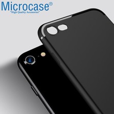 Microcase Apple iPhone Se 2022 Elektrocase Serisi Silikon Kılıf - Siyah