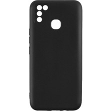 Microcase Infinix Hot 10 Play Matte Serisi Silikon Tpu Kılıf - Siyah