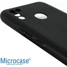 Microcase Infinix Hot 10 Play Matte Serisi Silikon Tpu Kılıf - Siyah