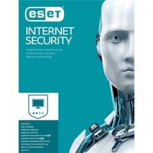 Eset Internet Security 2022 1 Cihaz 1 Yıl - Dijital Lisans