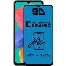 Case World Caseworld Samsung Galaxy M33 Tam Kaplayan Seramik Nano Esnek Ekran Koruyucu Cam