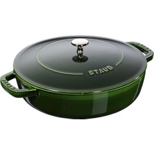 Staub La Cocotte 24 cm Chistera Fesleğen Renk Döküm Demir Sote Tenceresi