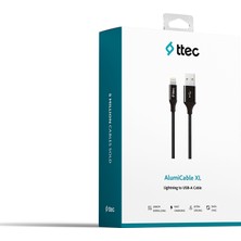 Ttec 2 Yıl Garantili Alumi Cable Xl Iph. Şarj Kablosu 2 Metre