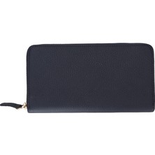 PLM Seville Deri Kadın Cüzdan FLB15 Lacivert