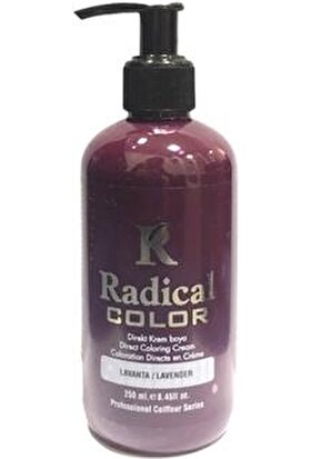 Radical Color Su Bazlı Saç Boyası 250 Ml Lavanta