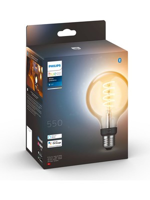 Philips Hue WA 7W G93 Filament Ampul E27 - Beyaz Ambiyans