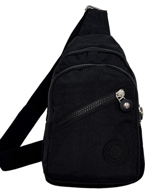 Gobi Unisex Kipling Krinkıl Üç Bölmeli Çapraz Askılı Omuz ve Bel Çantası