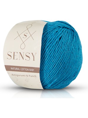Sensy Premium Amigurumi İpi Punch (Panç) Baby Soft Cotton 50 gr Örgü İp