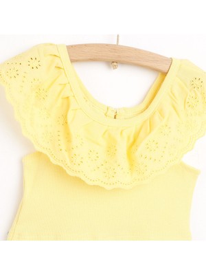 Hello Baby Secret Garden Kız Bebek Fisto Yaka Elbise