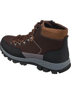 Costo Shoes 45,46,47,48,49,50 Numaralarda AG1071 Kahve  Kapsüllü  Trekking Taban Yeni Sezon Üst Kalite Büyük Numara Erkek Deri Bot