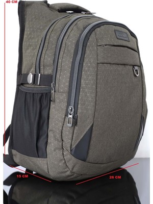 Relaxion 2227 Yarasa Sırt Çantası - NKT00163-HAKI Baskılı-Tek Ebat