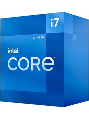 Intel Core i7 12700 2,1 GHz 25 MB Cache 1700 Pin İşlemci