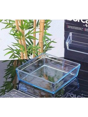 Paşabahçe Premium 59304 Borcam Kare Tepsi 2400 cc