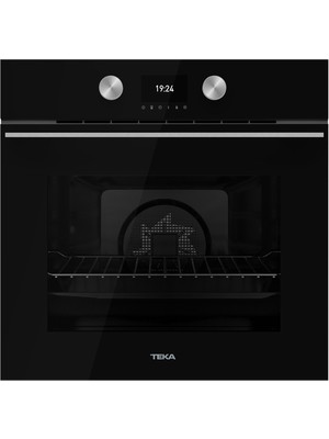 Teka - HLB 8600 BK - Ankastre Multifonksiyonel Dijital Ekranlı Turbo Fırın - Siyah Cam - 70 lt - 111000010