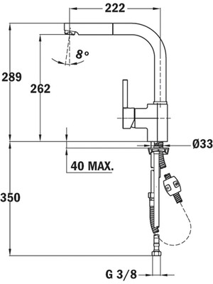 Teka - Ark 938 - Spiralli Mutfak Bataryası - Siyah - 23938120N