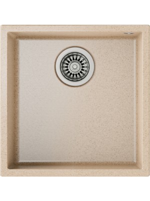 Teka SQUARE 40.40 TG AVENA BEIGE Tezgahaltı Granit Eviye Bej 40 cm 115230027