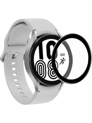 Techmaster Samsung Galaxy Watch 4 40MM 3D Cam Full Ekran Koruyucu