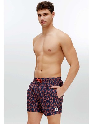 U.S. Polo Assn. Erkek Lacivert Orta Boy Deniz Şortu