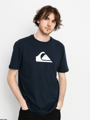 Quiksilver EQYZT06534-BYJ0 Comp Logo Ss Erkek T-Shirt