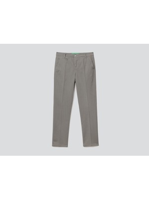 Benetton Elastanlı Basic Chino Pantolon