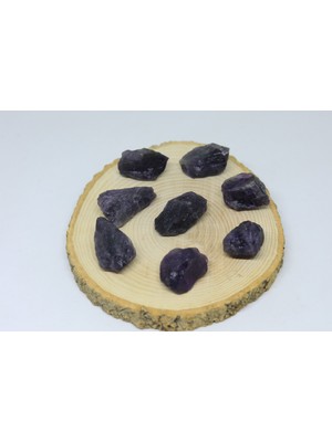 Yaşam Tohumu Ametist Taşı Koyu Renk Ham Parça (20-24GRAM)