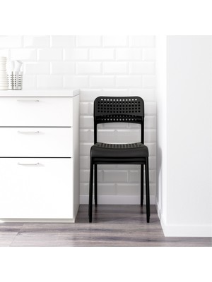 IKEA Adde Sandalye Siyah