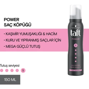Power Kaşmir Köpük 150Ml 1 Adet Güçlü Saç Köpüğü