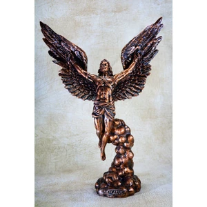 Narçiçeği Takı ve Hediyelik Yunan Kahraman Icarus Bronz Heykel Biblo