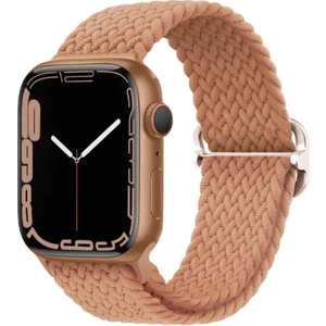 Apple Watch Uyumlu 3 4 5 6 7 45MM 44MM 42MM Braided Loop Örgü Kordon