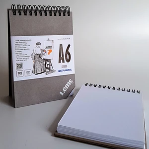 Experto A6 200 Gr. 80 Sy Sert Kapak Sketchbook Eskiz Defteri Sketch Book