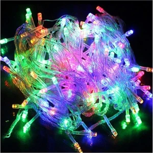100 Ledli 8 Fonksiyonlu Karışık Renkli LED Dekor Lambası
