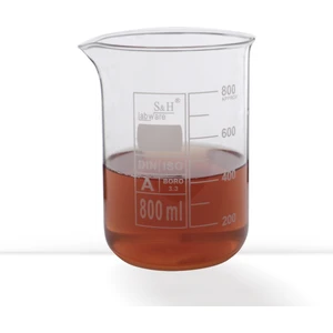 S&H Labware 800 ml Beher
