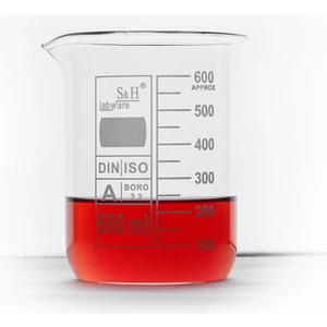 S&H Labware 600 ml Beher