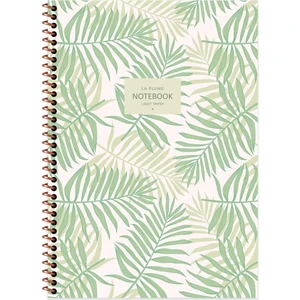 Keskin La Plume Leaves Çizgili Defter A4 80 Yaprak N:385211-99