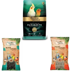 Gold Wings Paraket Yem Set