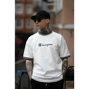 D Mores Style Cool Mans Erkek Yeni Sezon Oversize Kalıp Yaka Detaylı Yazlık T-Shirt