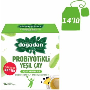 Yeşil Çay Açai Ananaslı Probiyotikli 14'lü