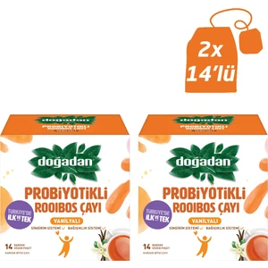 Probiyotikli Çay Rooibos Vanilya 2 x 14'lü