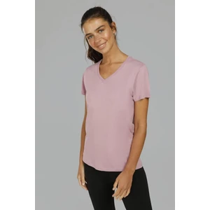 Basic Modal V Neck 101087036 Kadın T-Shirt