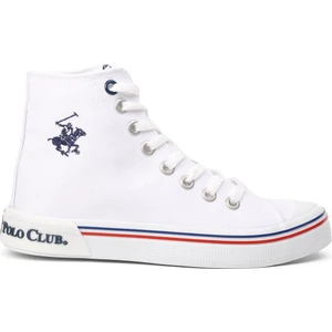 Beverly Hills Polo Club PO-10141 Beyaz Kadın Bilek Boy Sneaker